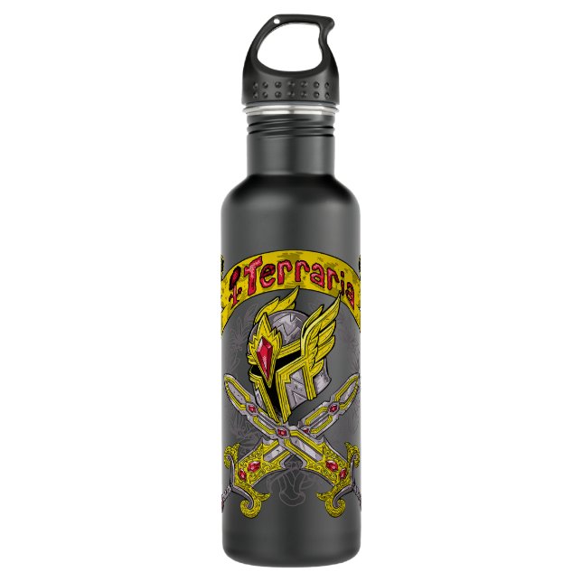Botella De Agua Terraria Excalibur (Anverso)
