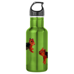 Botella De Agua Terrier Fun Dog Art