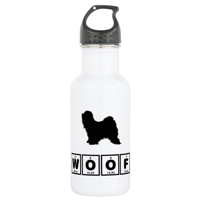 Botella De Agua Terrier tibetano (Anverso)