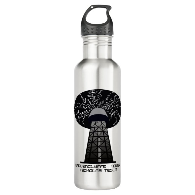 Botella De Agua tesla (Anverso)