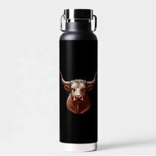 Botella De Agua Texas Longhorn