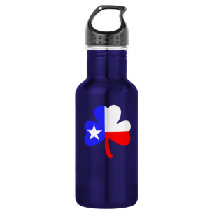 Botella De Agua Texas Shamrock