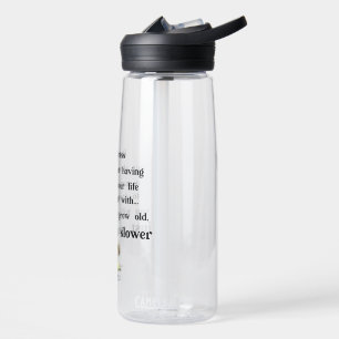 Botella De Agua Texto gracioso sobre mujeres y hombres