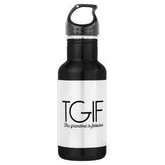 Botella De Agua TGIF. ¡Esta abuela es fabulosa!