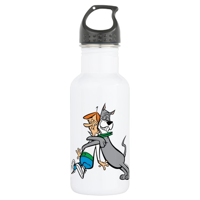 Botella De Agua The Jetsons | George & Astro Hug (Anverso)