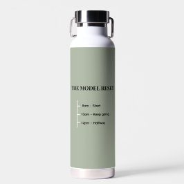 Botella De Agua The Model Reset | Official Hydration Ritual Bottle