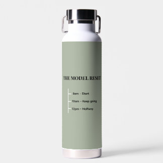 Botella De Agua The Model Reset | Official Hydration Ritual Bottle