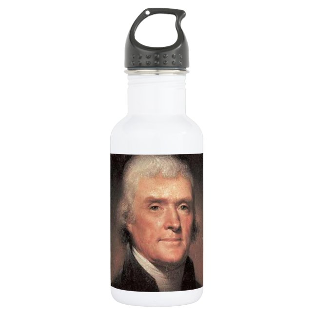 Botella De Agua Thomas Jefferson (Anverso)