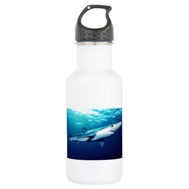 Botella De Agua Tiburón azul (Anverso)
