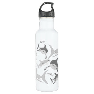 Botella De Agua Tiburones - Ocean Life Squad®