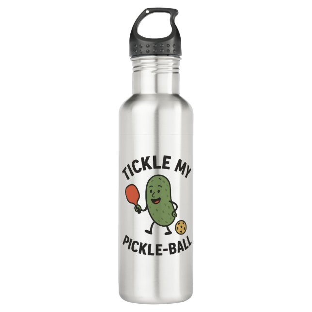 Botella De Agua Tickle my Pickle ball (Anverso)