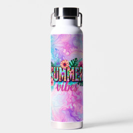 Botella De Agua Tie-Dye Summer Vibes