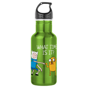 Botella De Agua Tiempo de aventura Finn & Jake Fist Bump