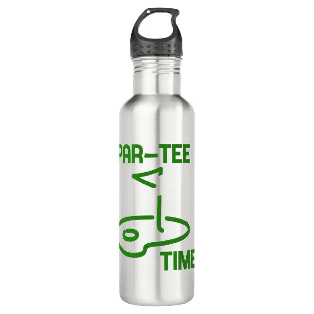 Botella De Agua Tiempo de Par Tee (Anverso)