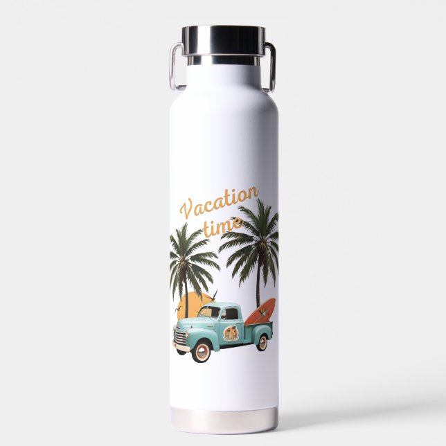 Botella De Agua Tiempo de vacaciones (Delantero)