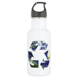 Botella De Agua Tierra - Reciclaje