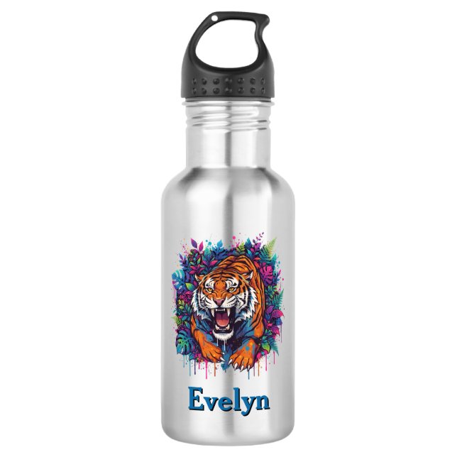 Botella De Agua Tigre (Anverso)