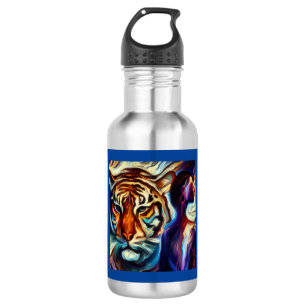 Botella De Agua Tigre animal de espíritu 3