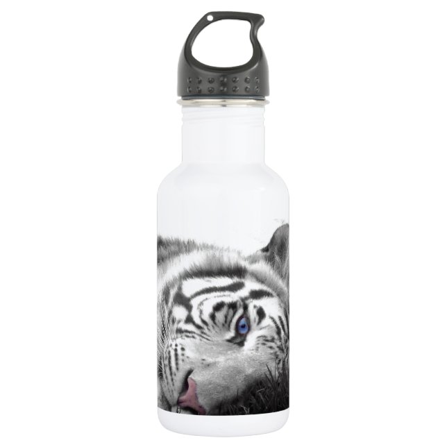 Botella De Agua Tigre blanco (Anverso)