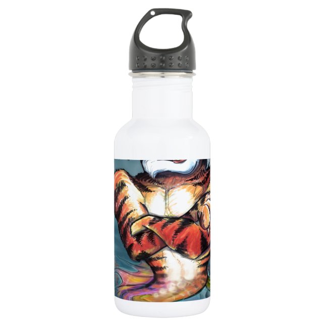 Botella De Agua Tigre de Mar (Anverso)