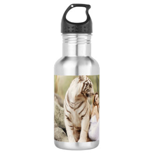 Botella De Agua Tigre y señora de Bengala