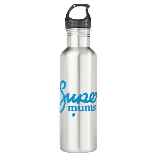 Botella de agua Tin Supermums (Anverso)