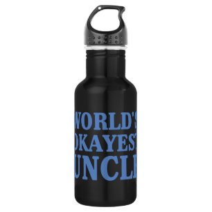 Botella De Agua Tío de Okayest del mundo
