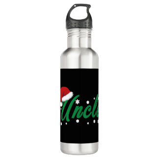 Botella De Agua Tío navidad