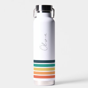 Botella De Agua Tiras de color personalizadas