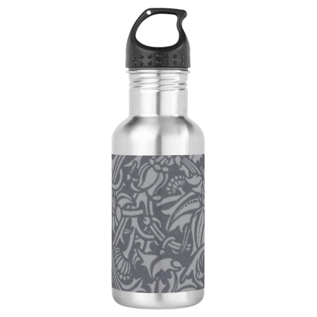 Botella De Agua Tistle escocés Knot William Morris Style (Anverso)