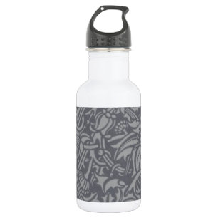 Botella De Agua Tistle escocés Knot William Morris Style
