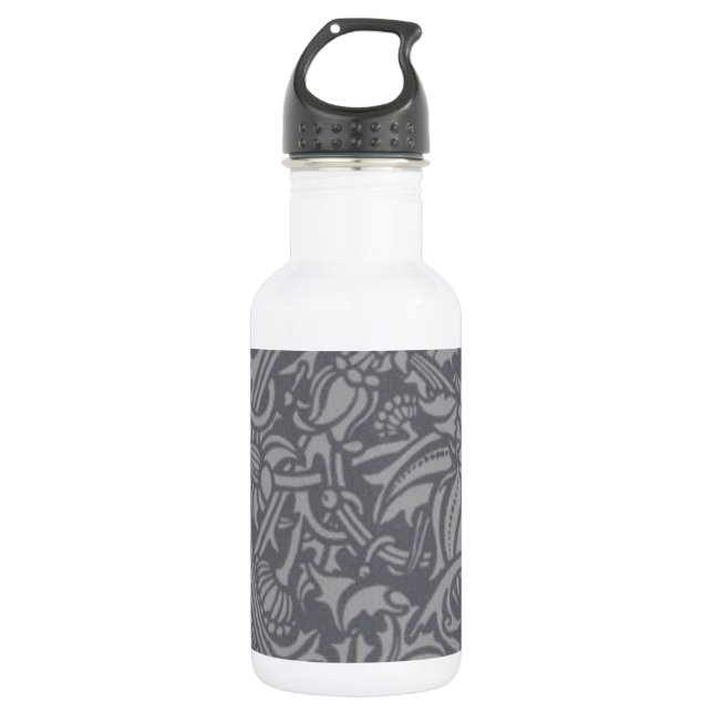 Botella De Agua Tistle escocés Knot William Morris Style (Anverso)