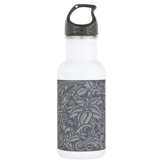 Botella De Agua Tistle escocés Knot William Morris Style (Anverso)