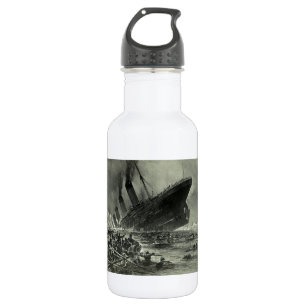 Botella De Agua Titanic Sinking