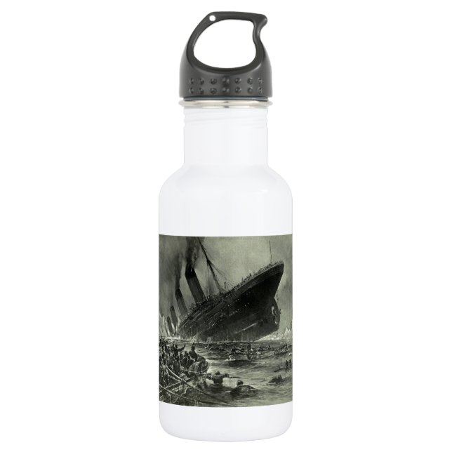 Botella De Agua Titanic Sinking (Anverso)