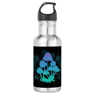 Botella De Agua Toadstools en Bushes