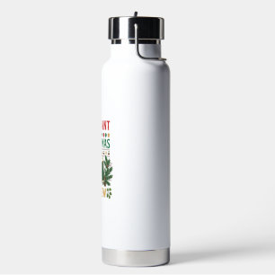 Botella De Agua Todas Quieren Cerveza de Navidad de Vidrio Pino Lú