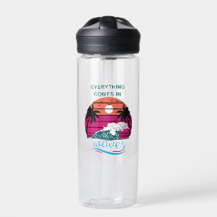 Botella De Agua Todo Llega en Olas