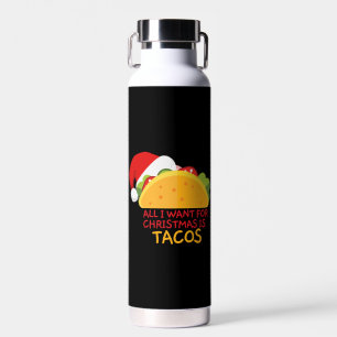 Botella De Agua Todo Lo Que Quiero De Los Navidades Son Los Navida