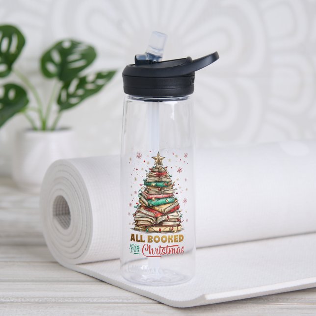 Botella De Agua Todo reservado para Navidades (Yoga (girado))