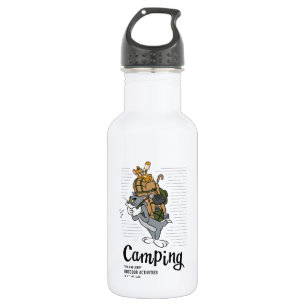 Botella De Agua Tom y Jerry Camping