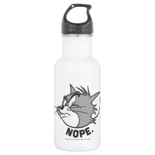 Botella De Agua Tom y Jerry el Tom dice Nope