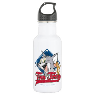 Botella De Agua Tom Y Jerry Tom Y Jerry En Diamante De Béisbol