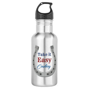 Botella De Agua Tómate Cowboy fácil