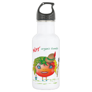 Botella De Agua Tomate orgánico caliente