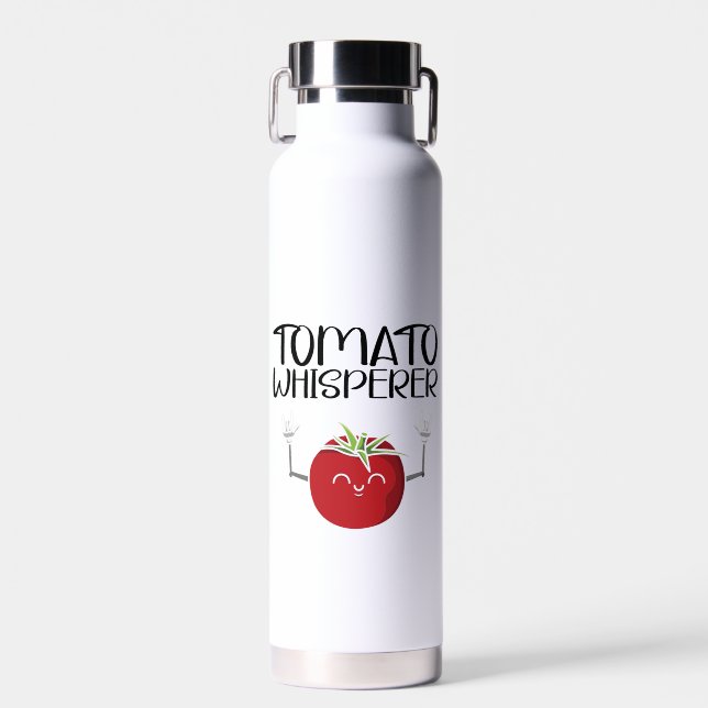 Botella De Agua Tomato Whisperer (Delantero)