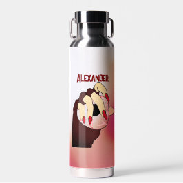 Botella De Agua Toque personalizado de la visión trippy