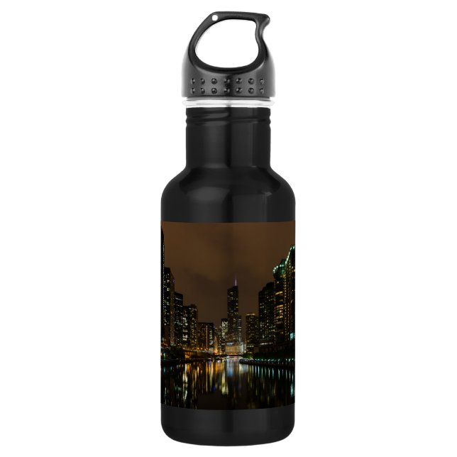 Botella De Agua Tormenta que se avecina sobre Chicago (Anverso)