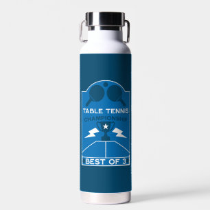 Botella De Agua Torneo de tenis de mesa
