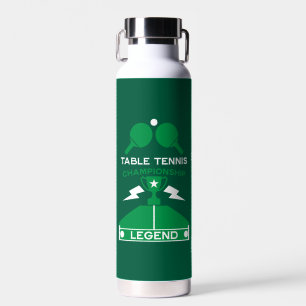 Botella De Agua Torneo de tenis de mesa